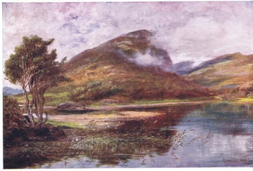 El Nido del Águila, Killarney, de Vistazos a Muchos Países: Irlanda publicado por Adams & Charles, 1909